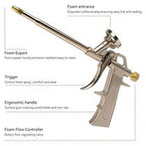 RTRMAX Extra Strong Aluminium Foam Gun Heavy Duty Caulking Gun Silver