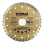 RTRMAX Porcelain 4.5 Tile Turbo Thin Diamond Dry Cutting Blade 115mm