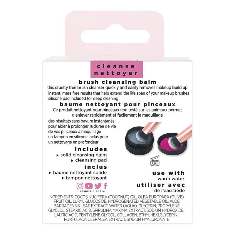 Real Techniques Brush Cleansing Balm And Cleaning Mat Pink Secondary image