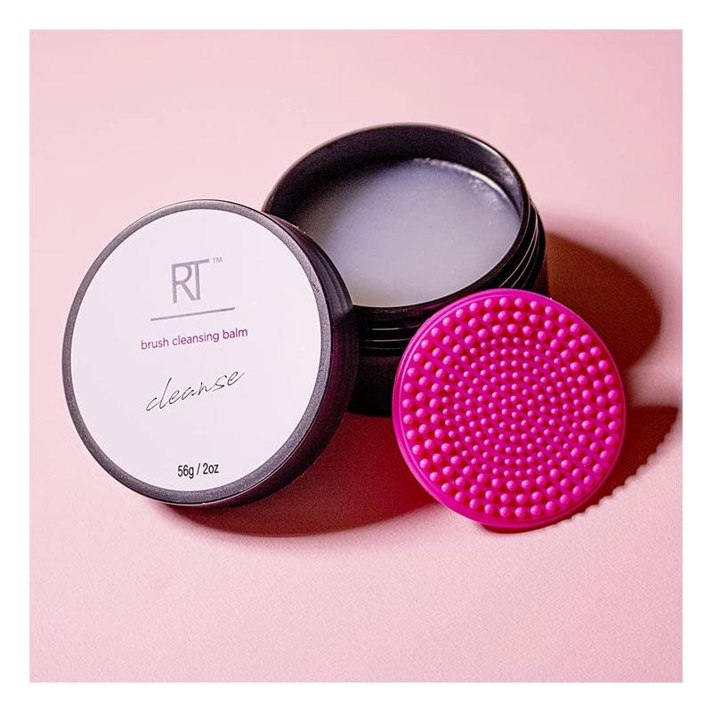Real Techniques Brush Cleansing Balm And Cleaning Mat Pink