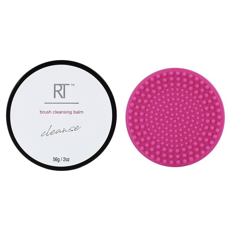 Real Techniques Brush Cleansing Balm And Cleaning Mat Pink