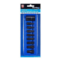 Blue Spot Tools 1/2 Inch Impact Torx Bits (T30-T70) 9 Piece