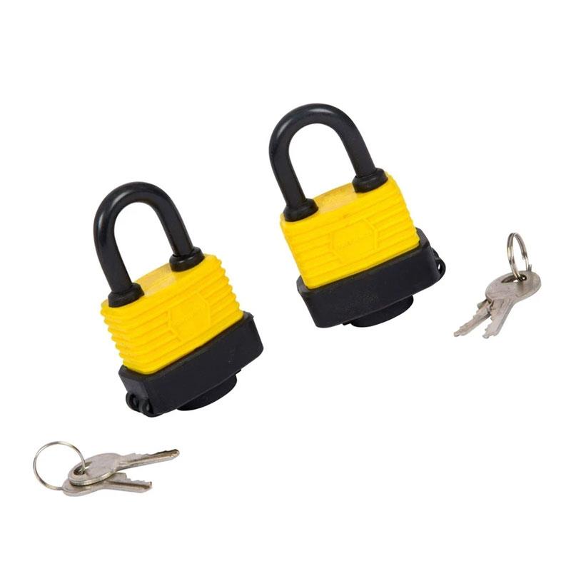 Blue Spot Tools 40mm Weather Resistant Padlocks Keyed Alike 2 Piece