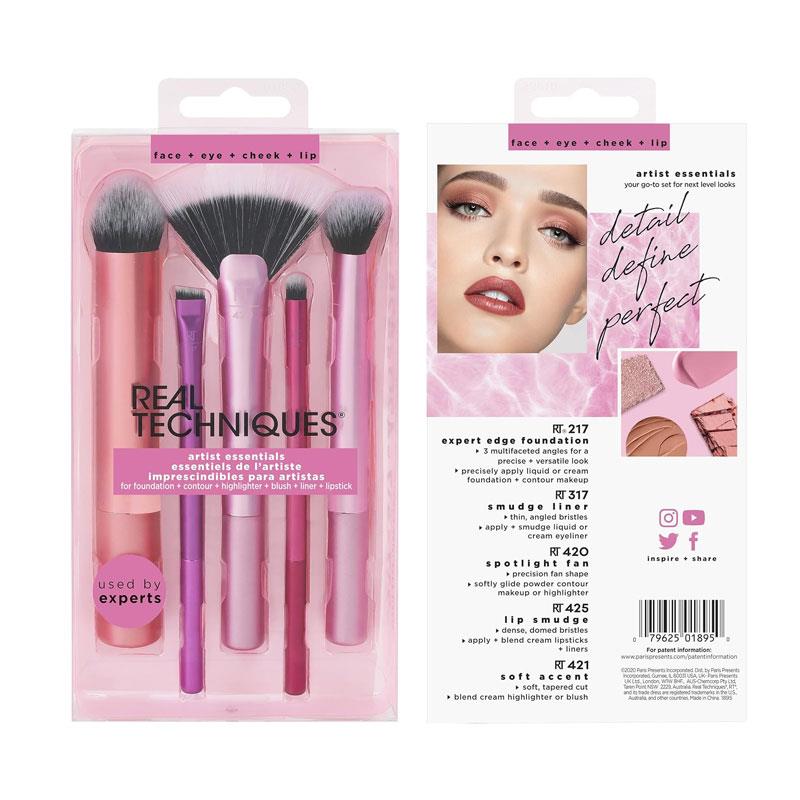 Real Techniques Artist Essentials Makeup Brush Set 5 Piece Secondary image