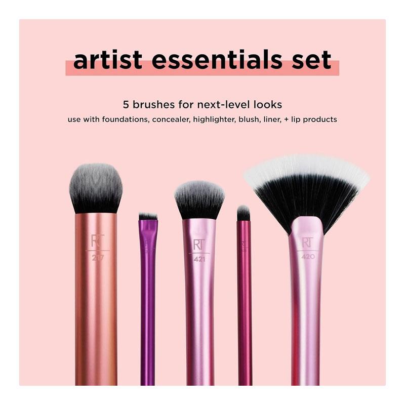 Real Techniques Artist Essentials Makeup Brush Set 5 Piece