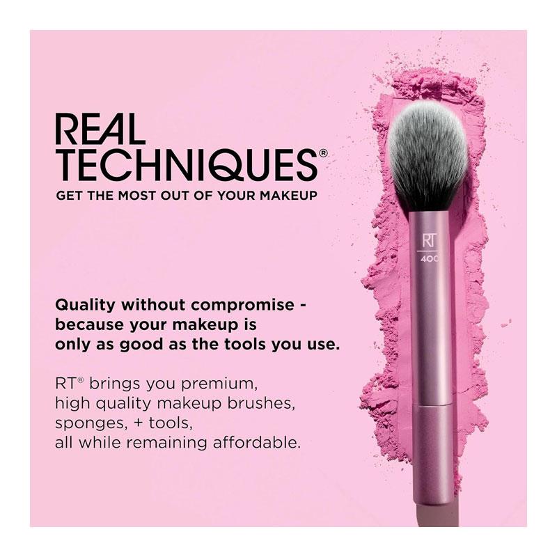Real Techniques Bubble Blending Makeup Brush Multipurpose Face Tool