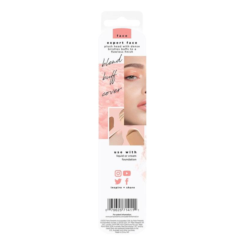 Real Techniques Expert Face Makeup Brush Black/Rose Gold