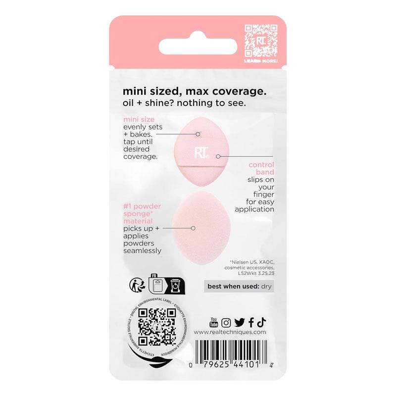 Real Techniques Mini Miracle Powder Puff Trio Pack Pink