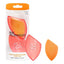 Real Techniques Miracle Complexion Sponge Makeup Blender + Travel Case Orange