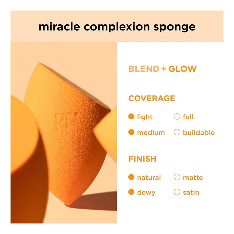 Real Techniques Miracle Complexion Sponge Natural Dewy Finish Orange
