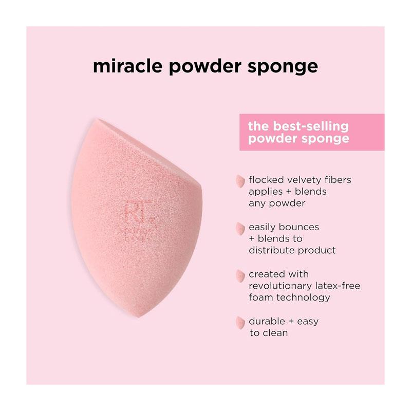 Real Techniques Miracle Powder Sponge Pink