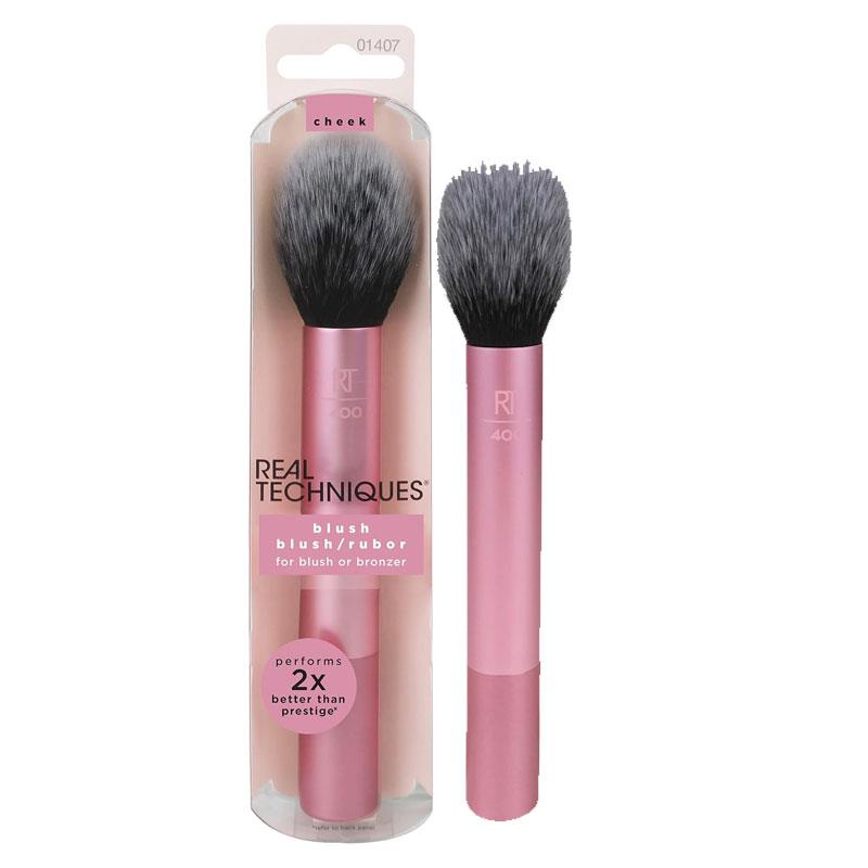 Real Techniques Ultra Plush Blush Makeup Brush Black Rose Main image