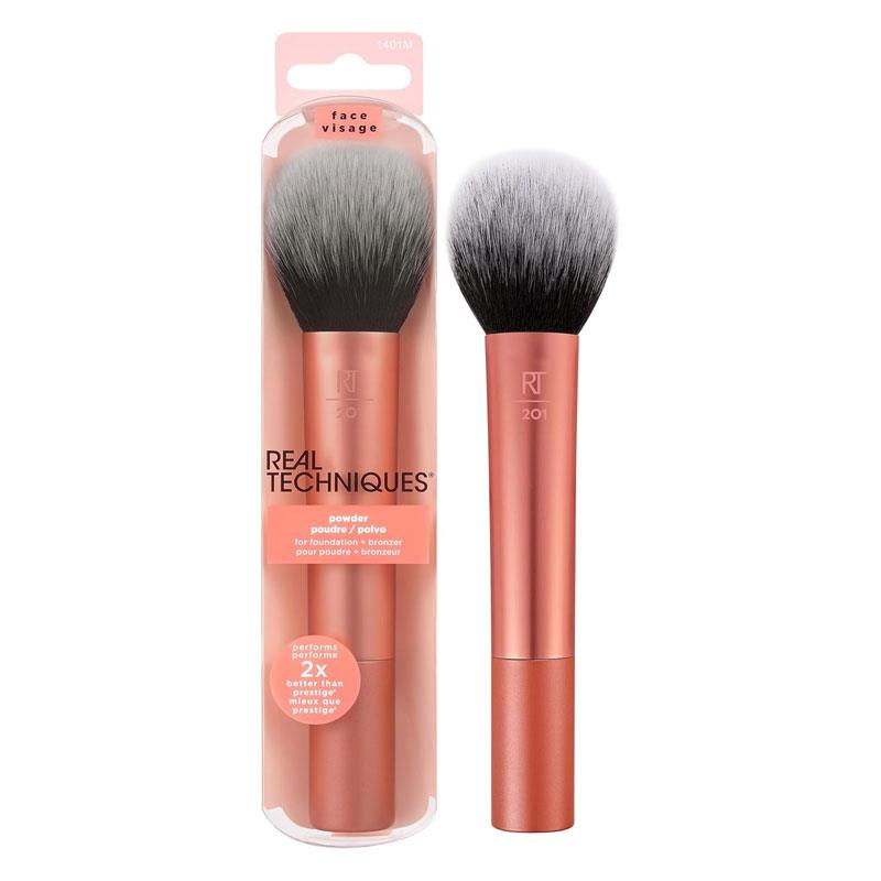 Real Techniques Ultra Plush Powder Makeup Brush Black/Rose Gold