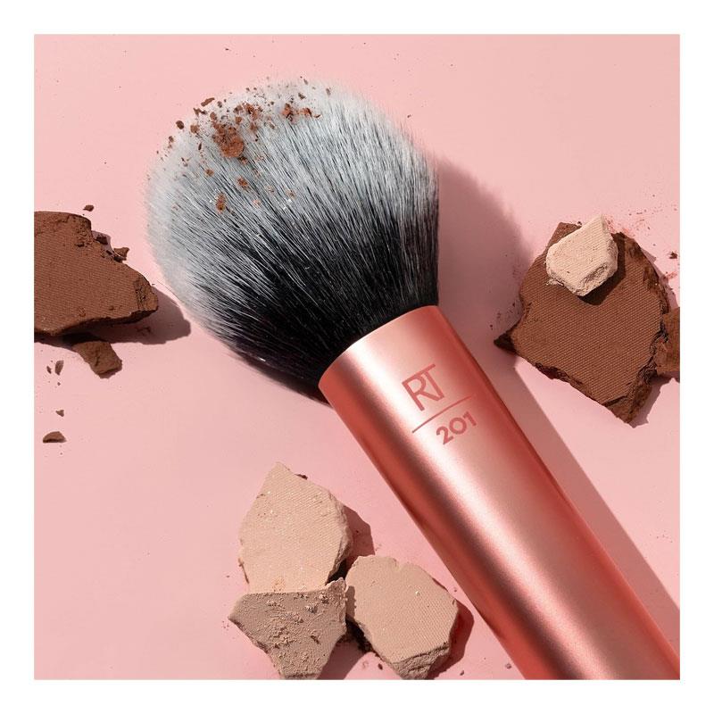 Real Techniques Ultra Plush Powder Makeup Brush Black/Rose Gold