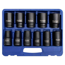 Blue Spot Tools 3/4 Inch Metric Deep Impact Sockets (17-38mm) 11 Piece