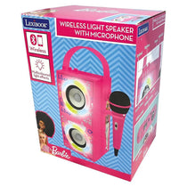 Lexibook Barbie Portable Bluetooth Speaker With Lights And Microphone - Multicolour