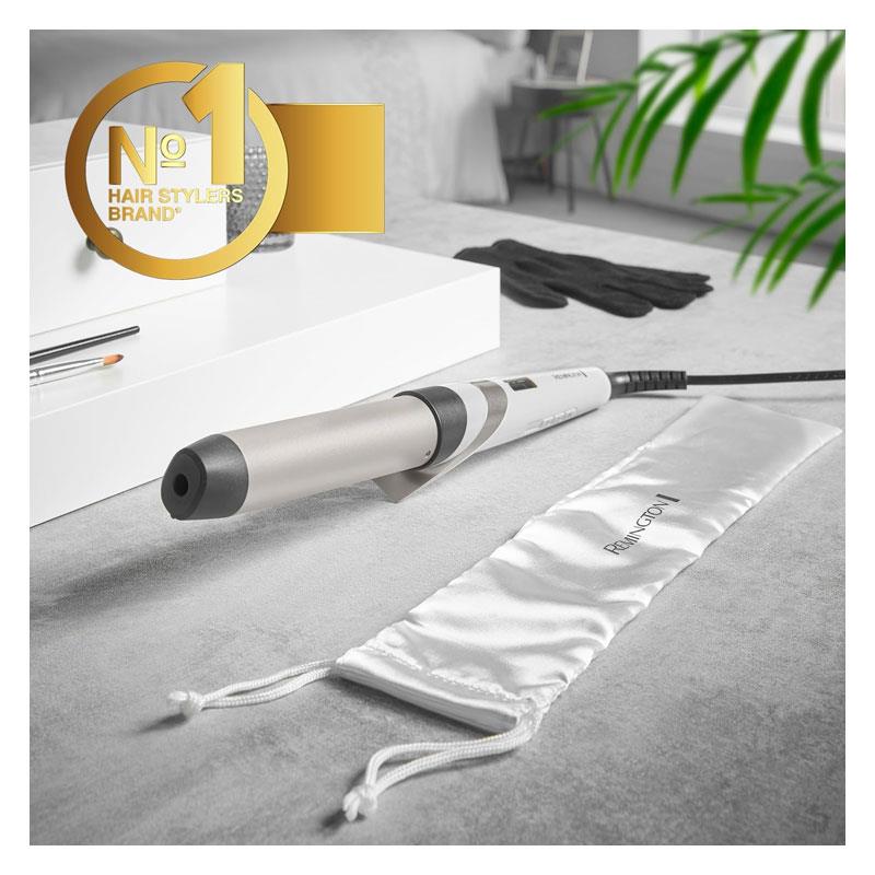 Remington Hydraluxe Curling Wand For Curls & Waves 32mm Barrel White Secondary image