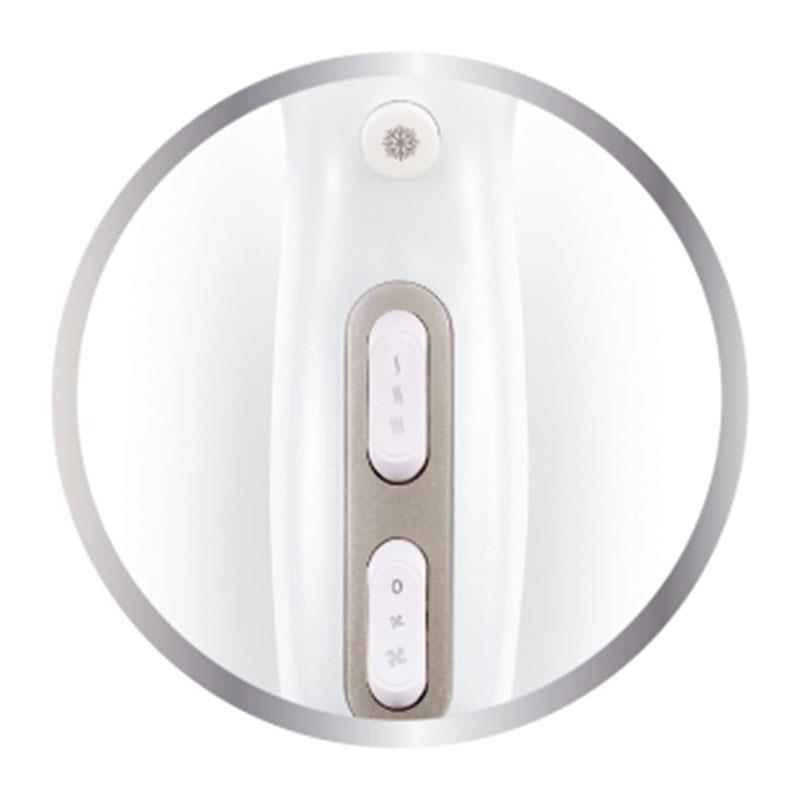 Remington Hydraluxe Hair Dryer 3 Heat And 2 Speed Settings 2 x Concentrators Diffuser 2300W White