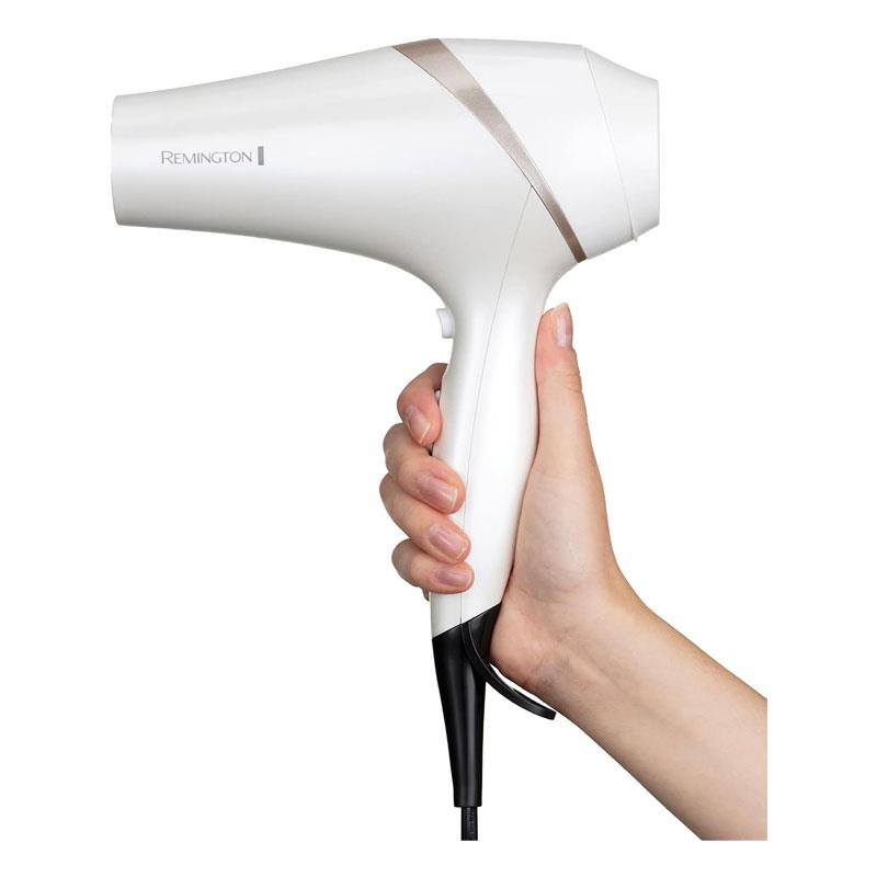 Remington Hydraluxe Hair Dryer 3 Heat And 2 Speed Settings 2 x Concentrators Diffuser 2300W White