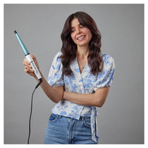 Remington Shine Therapy Hair Curling Wand Conical Barrel 13-25mm White