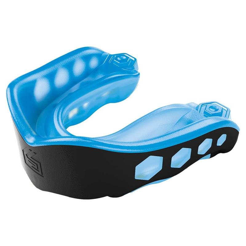 Shock Doctor Gel Max Mouth Guard Adult Size Blue/Black