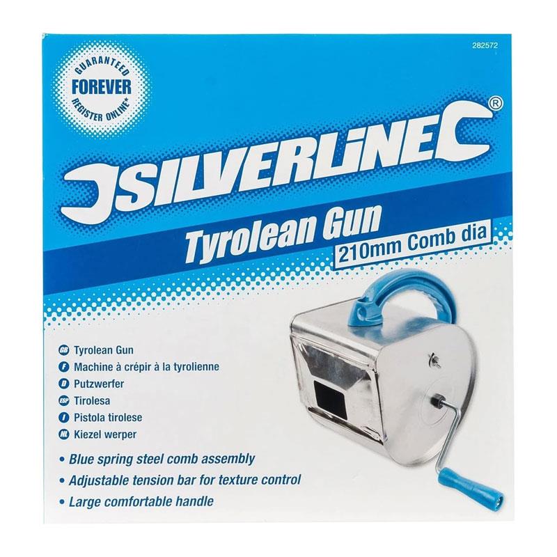 Silverline Tyrolean Gun 210mm Comb Dia Blue