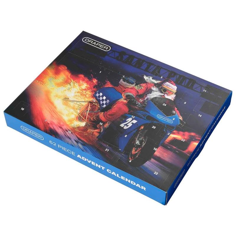 Draper Advent Calendar Limited Edition Santa Pod Christmas Tool Kit 62 Piece Secondary image