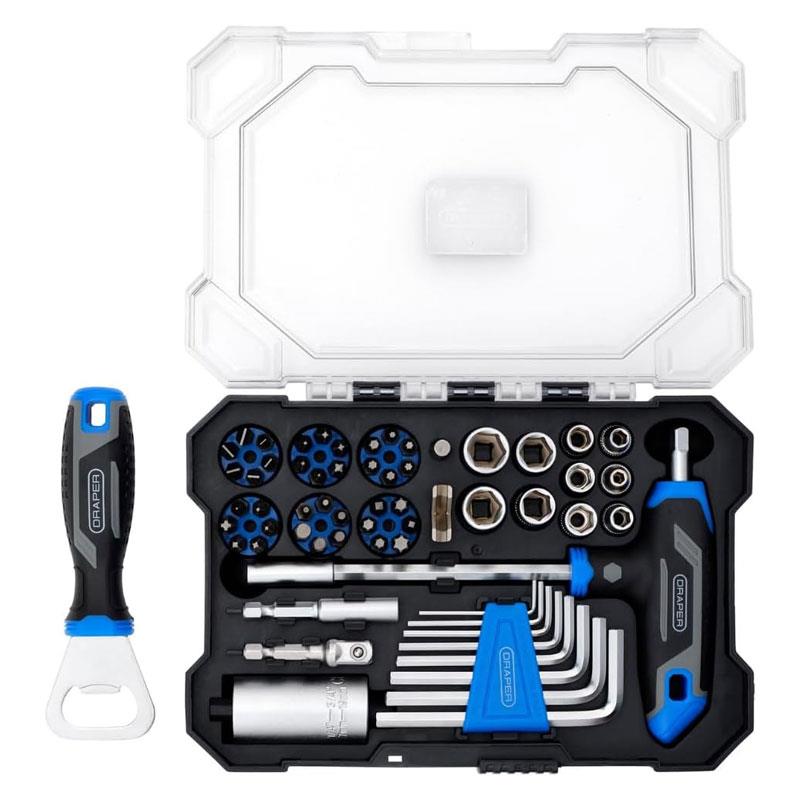 Draper Advent Calendar Limited Edition Santa Pod Christmas Tool Kit 62 Piece