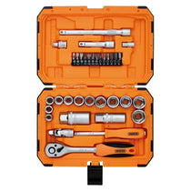 Draper HI-TORQ 6 Point Socket Set 1/4 Inch And 3/8 Inch - 34 Piece