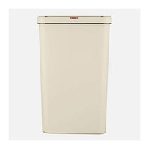 Tower Sensor Bin 50 Litres Retainer Ring Battery Operated Cream