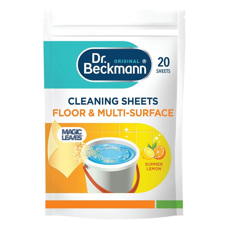 Dr. Beckmann Floor & Multi-Surface Cleaning Sheets 20 Sheets Summer Lemon Main image