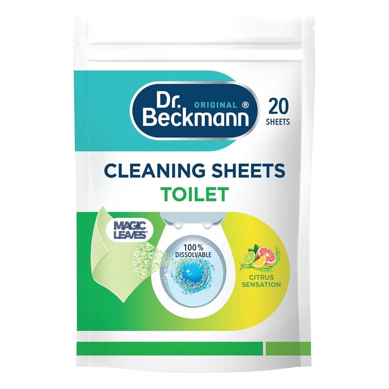 Dr. Beckmann Toilet Cleaning Sheets Powerful Citrus Fresh Hygienic Toilet Cleaner Sheets 20 Sheets Main image