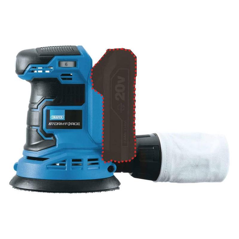 Draper Storm Force 20V Random Orbit Sander Bare Unit