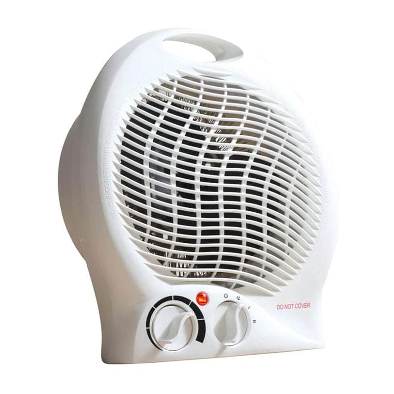 Fine Elements 2000W Upright Fan Heater 2 Heat Settings Thermostat Fan Only Mode Safety Cut-Out Instant Heat Ideal For Small Rooms Secondary image