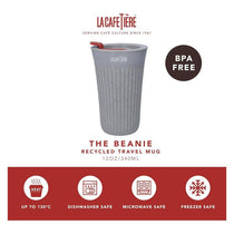 La Cafetiere The Beanie Reusable Coffee Cup 340ml Clear