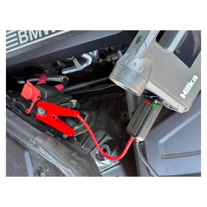 Hilka Tools 800 Amp Jump Starter Tyre Inflator & Power Bank Black