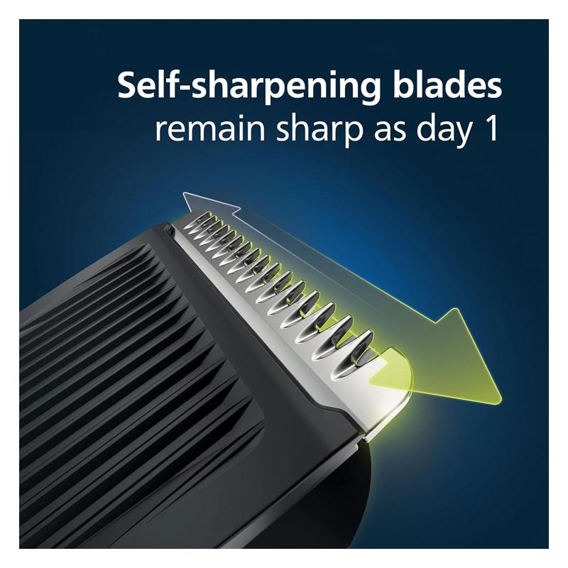Philips Series 3000 Multigroom 8-In-1 Face & Body Hair Shaver & Trimmer - Black
