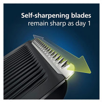 Philips Series 3000 Multigroom 8-In-1 Face & Body Hair Shaver & Trimmer - Black