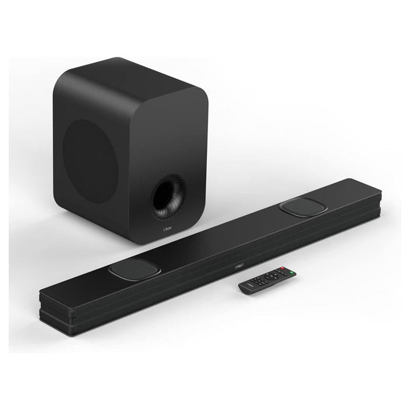 i-box Resonate 150W TV Soundbar With Wireless Subwoofer 3D Surround Sound Bluetooth Black