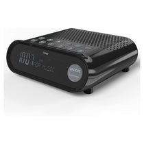 i-box Sunrise Bedside Dual Alarm Clock With DAB/DAB+/FM Radio 3W Speakers LCD Display Black