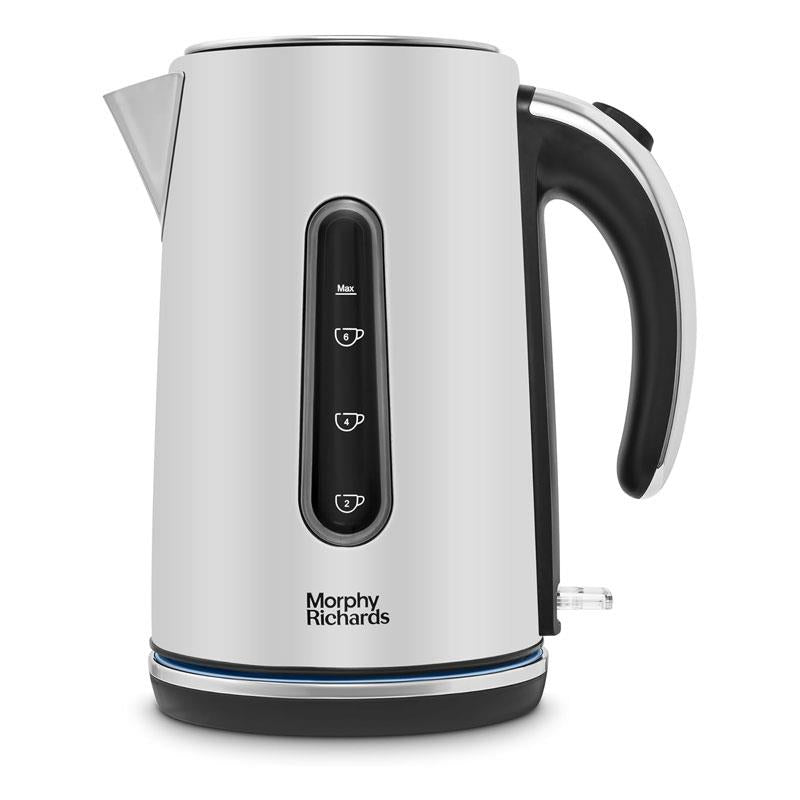 Morphy Richards Motive Jug Kettle 3000W Rapid Boil Blue Illumination 1.7 Litres Chalk Main image