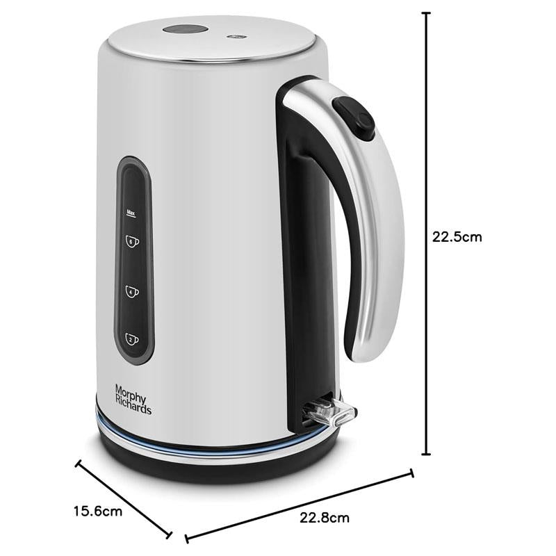Morphy Richards Motive Jug Kettle 3000W Rapid Boil Blue Illumination 1.7 Litres Chalk Secondary image