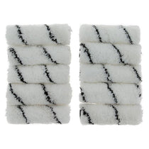 Coral Easy Coater Paint Mini Roller Cover Microfibre Sleeve Fabric 4 Inch 10 Piece Pack Set