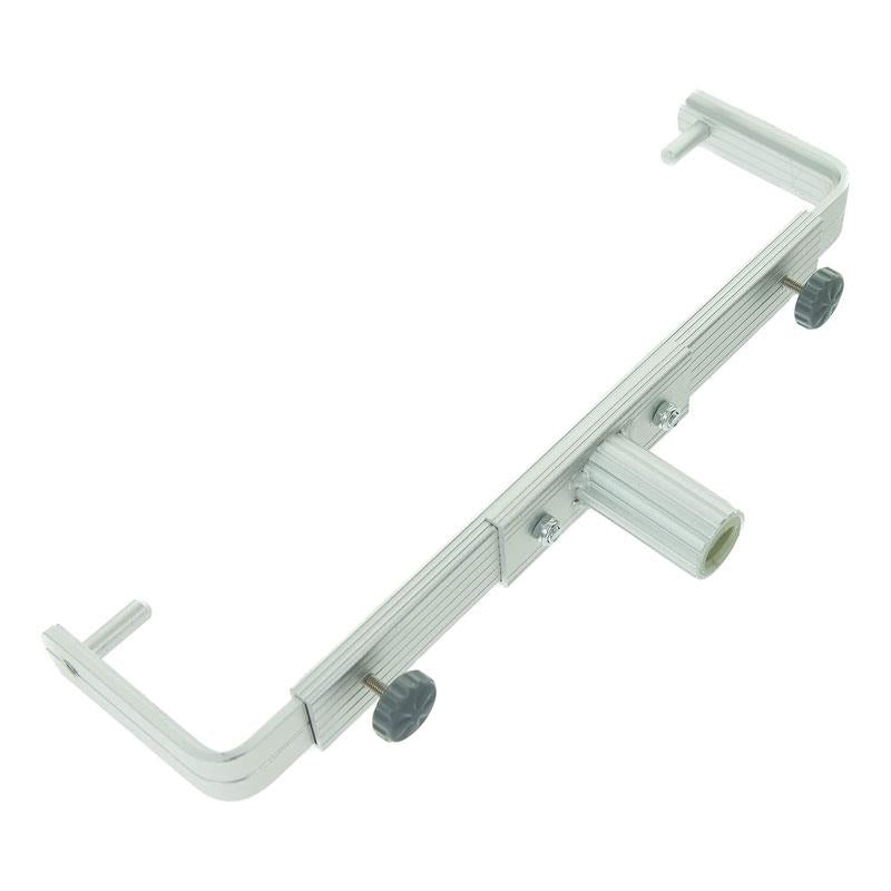 Coral Endurance Paint Roller Frame Heavy Duty Adjustable Double Arm Design 12 To 18 Inch Grey