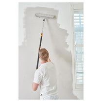 Coral Endurance Paint Roller Frame Heavy Duty Adjustable Double Arm Design 12 To 18 Inch Grey