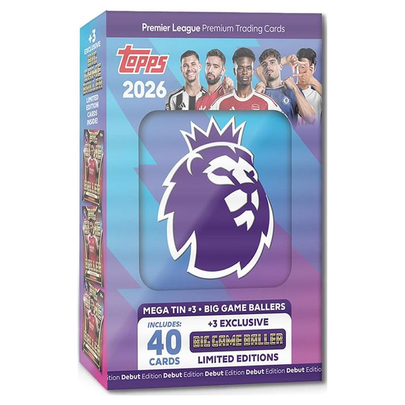 Topps Premier League Trading Card Game 2026 Mega Tin - Big Game Baller