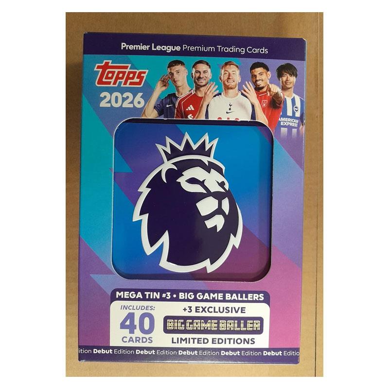 Topps Premier League Trading Card Game 2026 Mega Tin - Big Game Baller