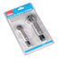 Hilka Tools Nut Bolt Splitter Set 12-24mm Rusted Nut Remover Chrome Vanadium Blades 2 Pieces Silver
