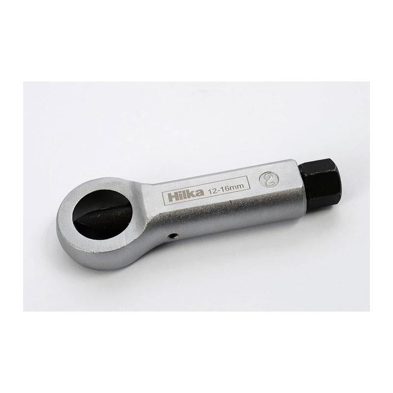 Hilka Tools Nut Bolt Splitter Set 12-24mm Rusted Nut Remover Chrome Vanadium Blades 2 Pieces Silver