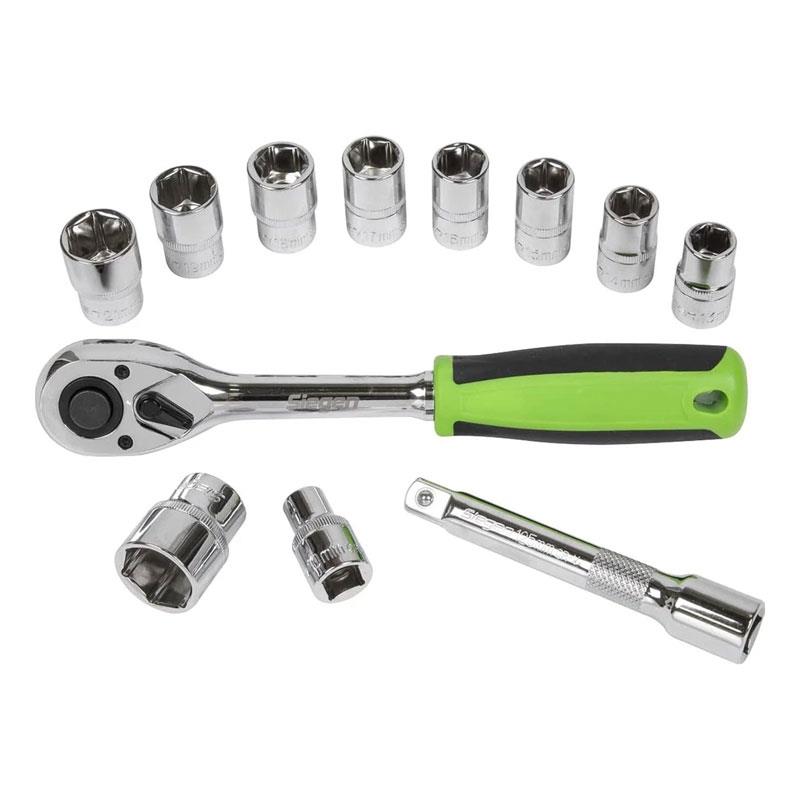 Sealey 1/2 Inch Square Drive Socket Set 12 Piece
